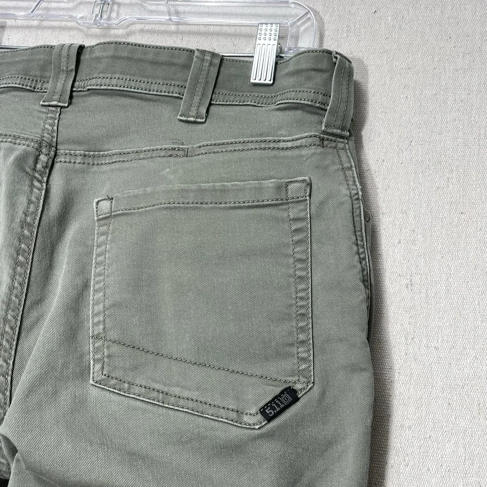5.11 Tactical Pants 30x32 Green Straight‎ Leg Work Utility Mens 511